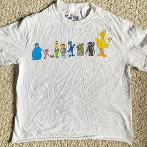 Sesame Street cropped tee EEUC